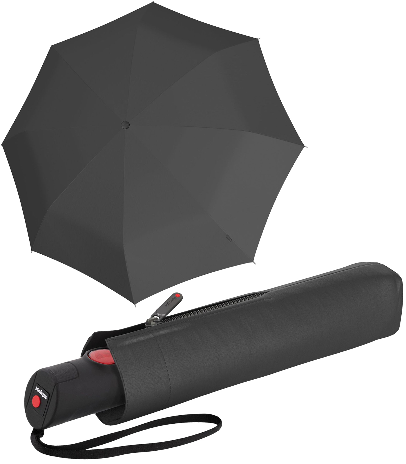Knirps Taschenschirm T.205 Medium Duomatic - d´grey