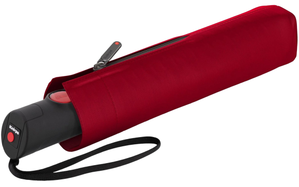 Knirps Taschenschirm T.205 Medium Duomatic UV Protection - red