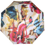 Doppler Damen Taschenschirm mit Auf-Zu-Automatik Magic Fiber Vintage