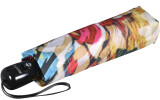 Doppler Damen Taschenschirm mit Auf-Zu-Automatik Magic Fiber Vintage