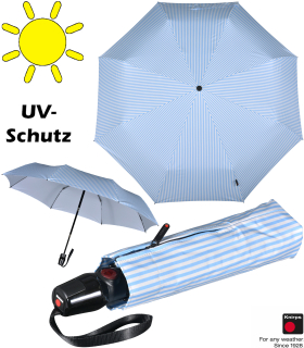 Knirps Taschenschirm T.220 Duomatic Safety Rain or Shine mit UV-Schutz