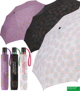Benetton Taschenschirm Mini Automatik Love Core