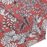 Bisetti Paint Super Mini Taschenschirm zum Ausmalen Floral - rot - 2. Wahl