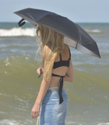 iX-brella Super Mini Sonnen-Regenschirm mit UV- und...