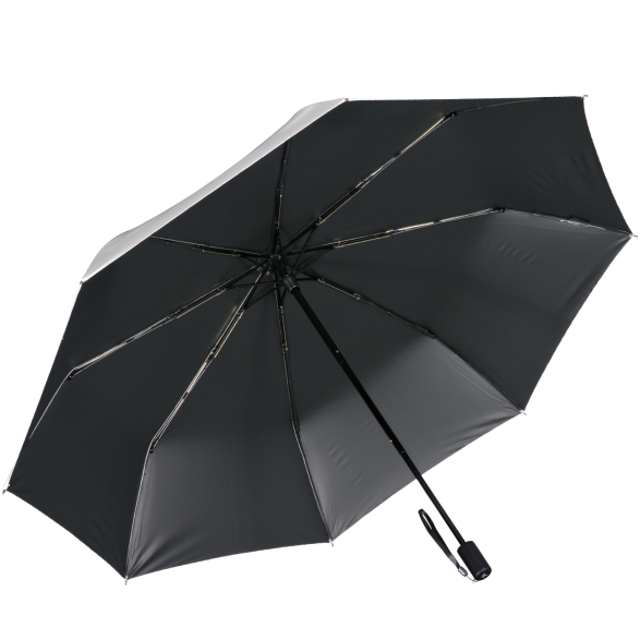 iX-brella Trekking XL Sonnen-Regenschirm mit UV- und Hitzeschutz - black coating - stone
