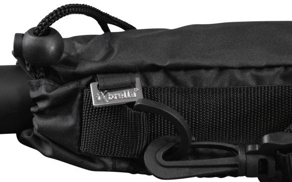 iX-brella Trekking XL Sonnen-Regenschirm mit UV- und Hitzeschutz - black coating - stone