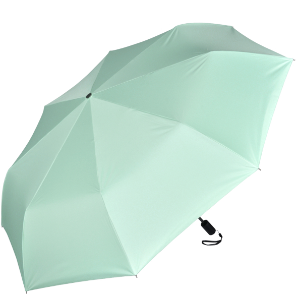 iX-brella Trekking XL Sonnen-Regenschirm mit UV- und Hitzeschutz - black coating - mint