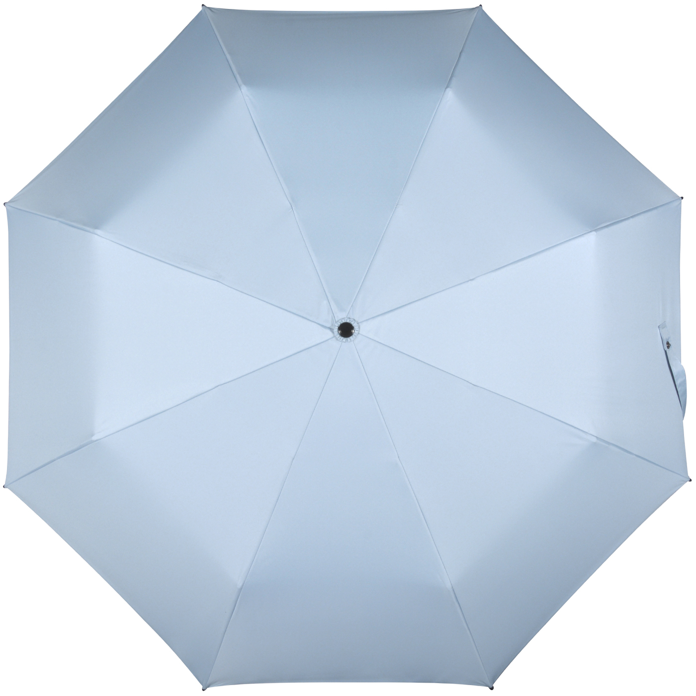 iX-brella City Trekking Sonnen-Regenschirm mit extra langem Stock mit UV- und Hitzeschutz - black coating - ice