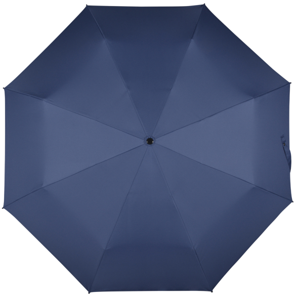 iX-brella City Trekking Sonnen-Regenschirm mit extra langem Stock mit UV- und Hitzeschutz - black coating - blue