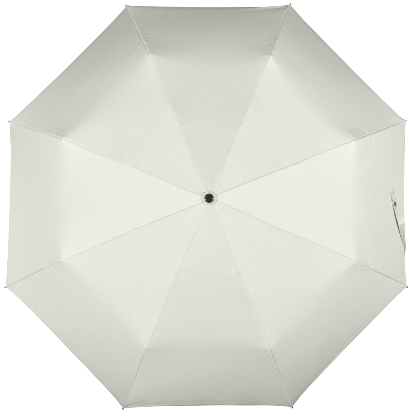 iX-brella City Trekking Sonnen-Regenschirm mit extra langem Stock mit UV- und Hitzeschutz - black coating - stone