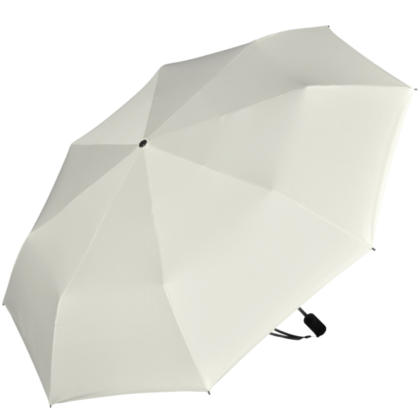 iX-brella City Trekking Sonnen-Regenschirm mit extra langem Stock mit UV- und Hitzeschutz - black coating - stone
