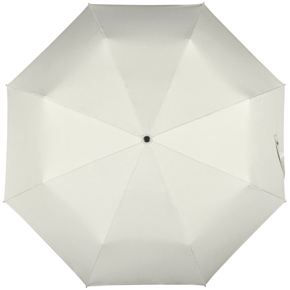 iX-brella City Trekking Sonnen-Regenschirm mit extra langem Stock mit UV- und Hitzeschutz - black coating - stone