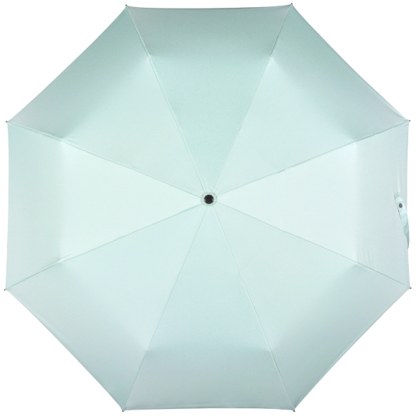 iX-brella City Trekking Sonnen-Regenschirm mit extra langem Stock mit UV- und Hitzeschutz - black coating - mint