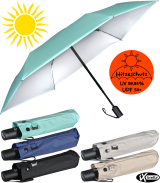 iX-brella Mini Sonnen-Regenschirm mit Auf-Zu-Automatik...