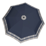 Doppler Mini Taschenschirm Havanna sturmfest leicht -...