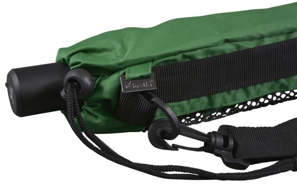 iX-brella Trekking Taschenschirm XL mit Umhängetasche - dark green