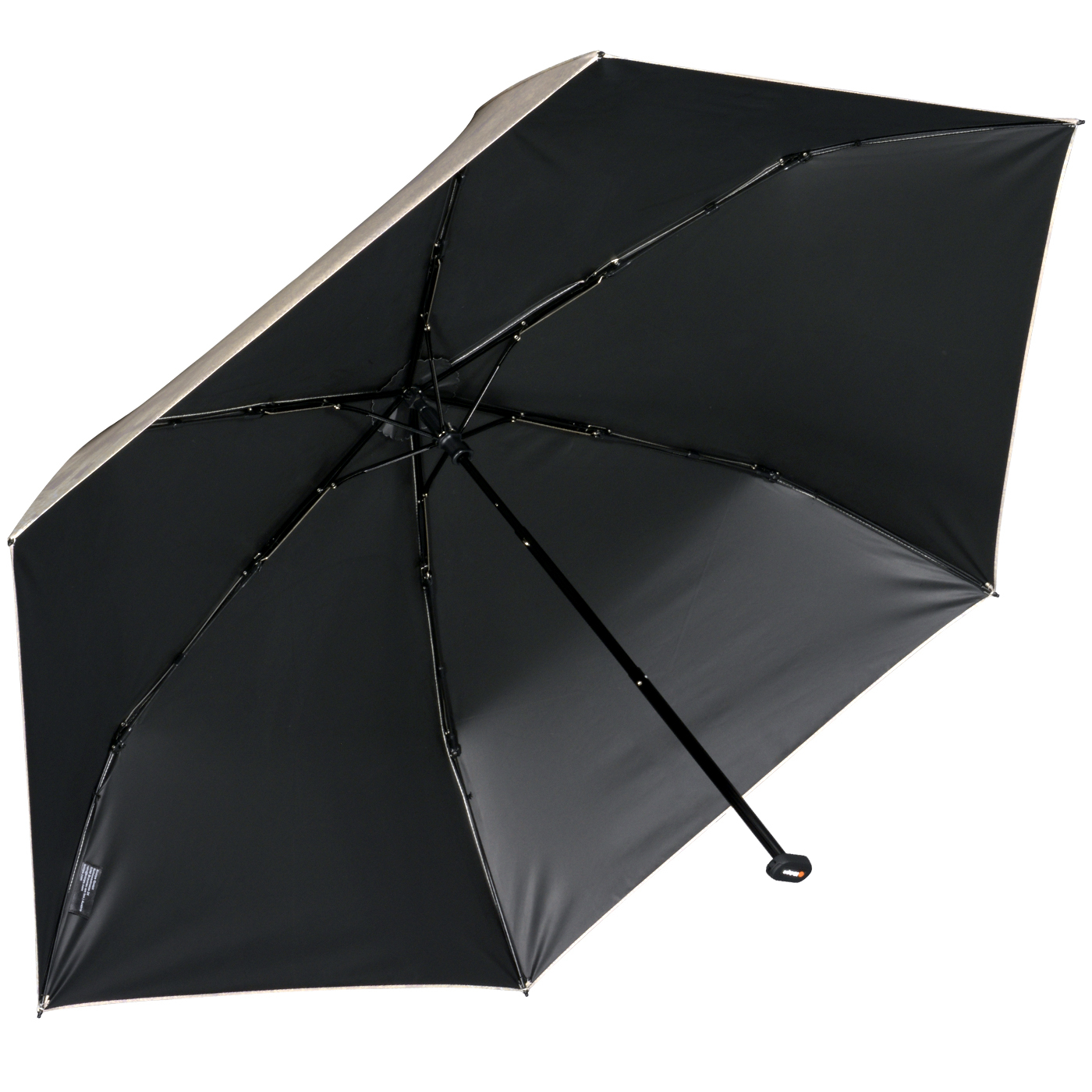 Knirps Taschenschirm US.050 Ultra Light Slim Manual mit UV- und Hitzeschutz - Black Heatshield - Luxury - pearl