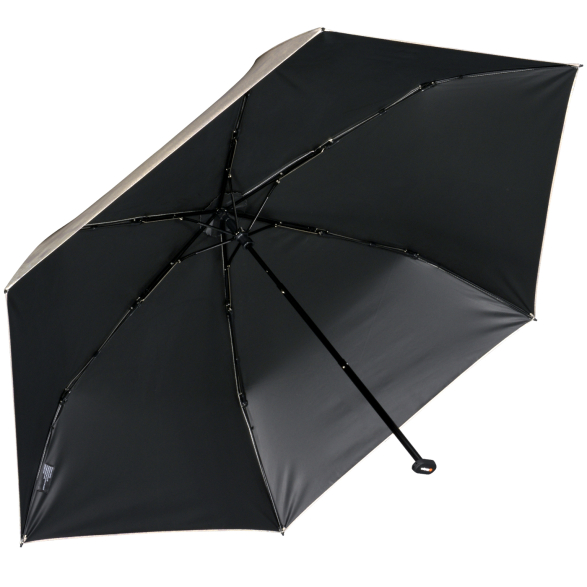 Knirps Taschenschirm US.050 Ultra Light Slim Manual mit UV- und Hitzeschutz - Black Heatshield - Luxury - pearl