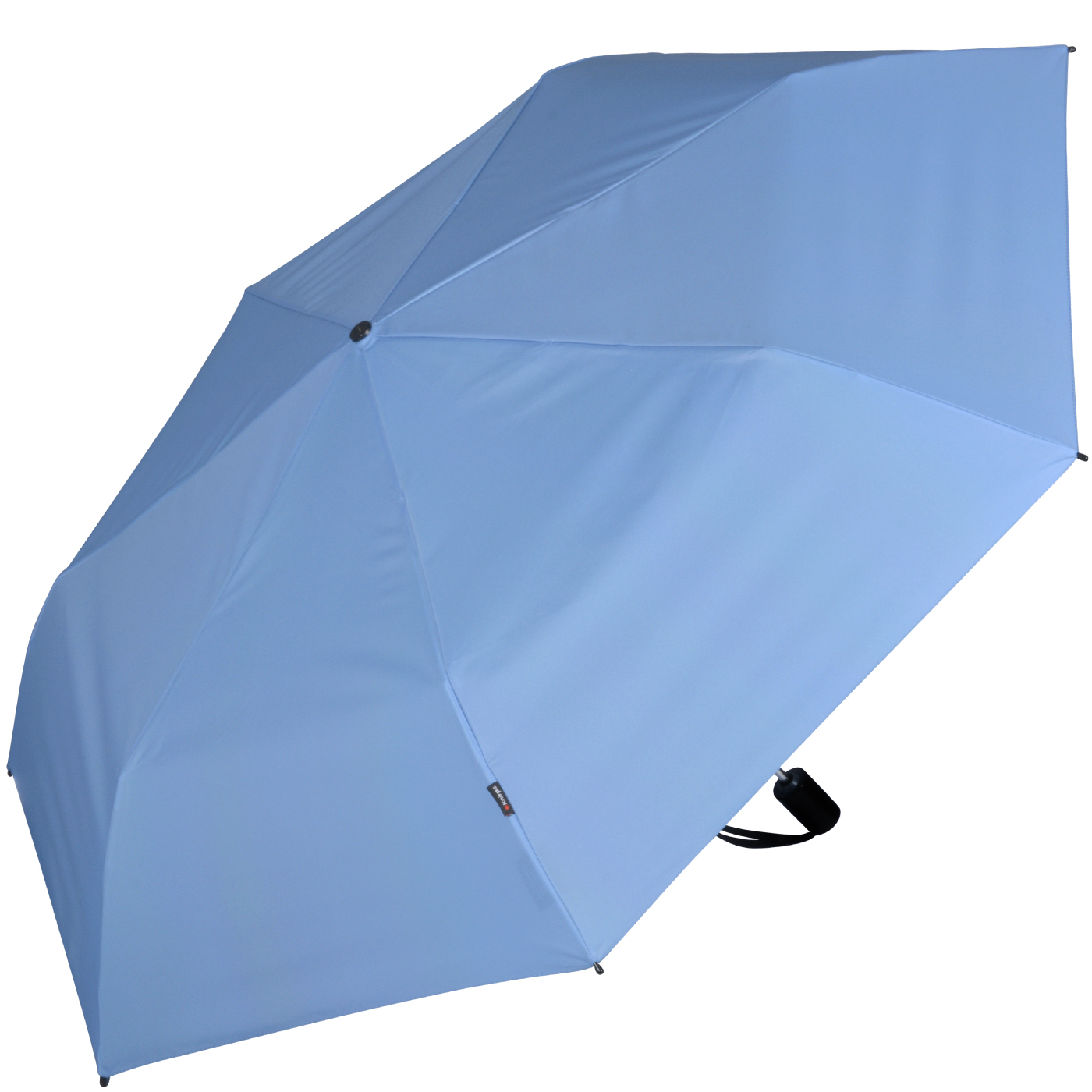 Knirps Mini Slim Duomatic UV-Schutz mit irisierender Beschichtung - blue