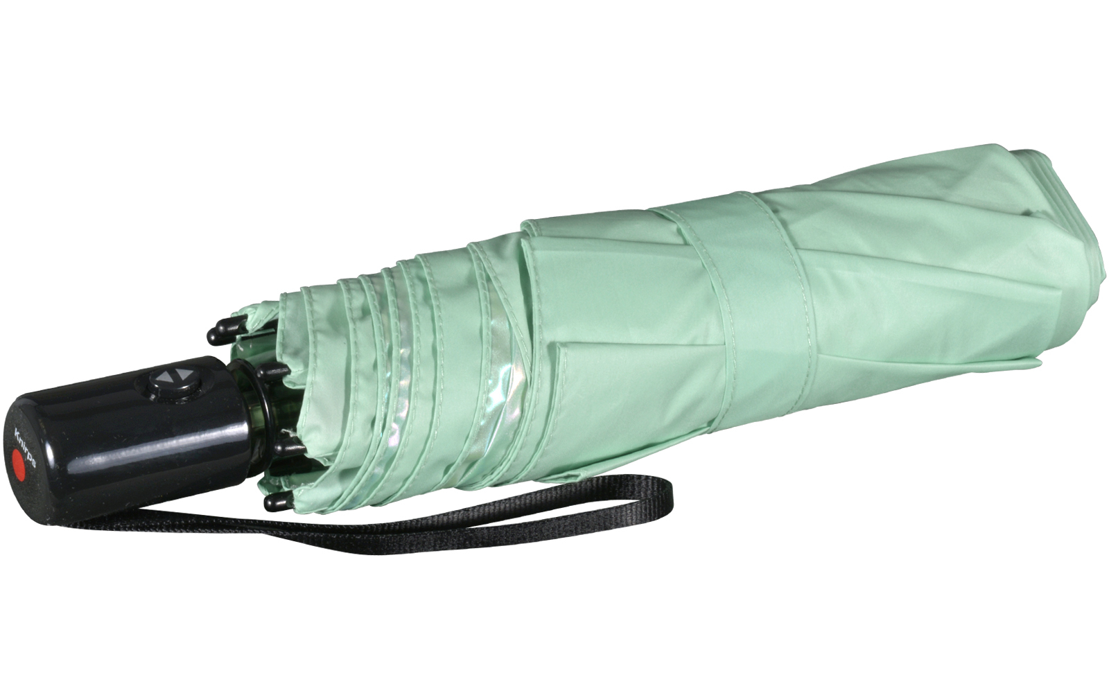 Knirps Mini Slim Duomatic UV-Schutz mit irisierender Beschichtung - mint