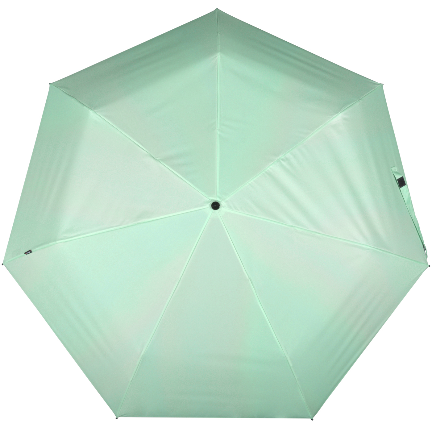Knirps Mini Slim Duomatic UV-Schutz mit irisierender Beschichtung - mint