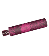 Doppler Taschenschirm Auf-Zu-Automatik Fiber Magic - Style purple flower