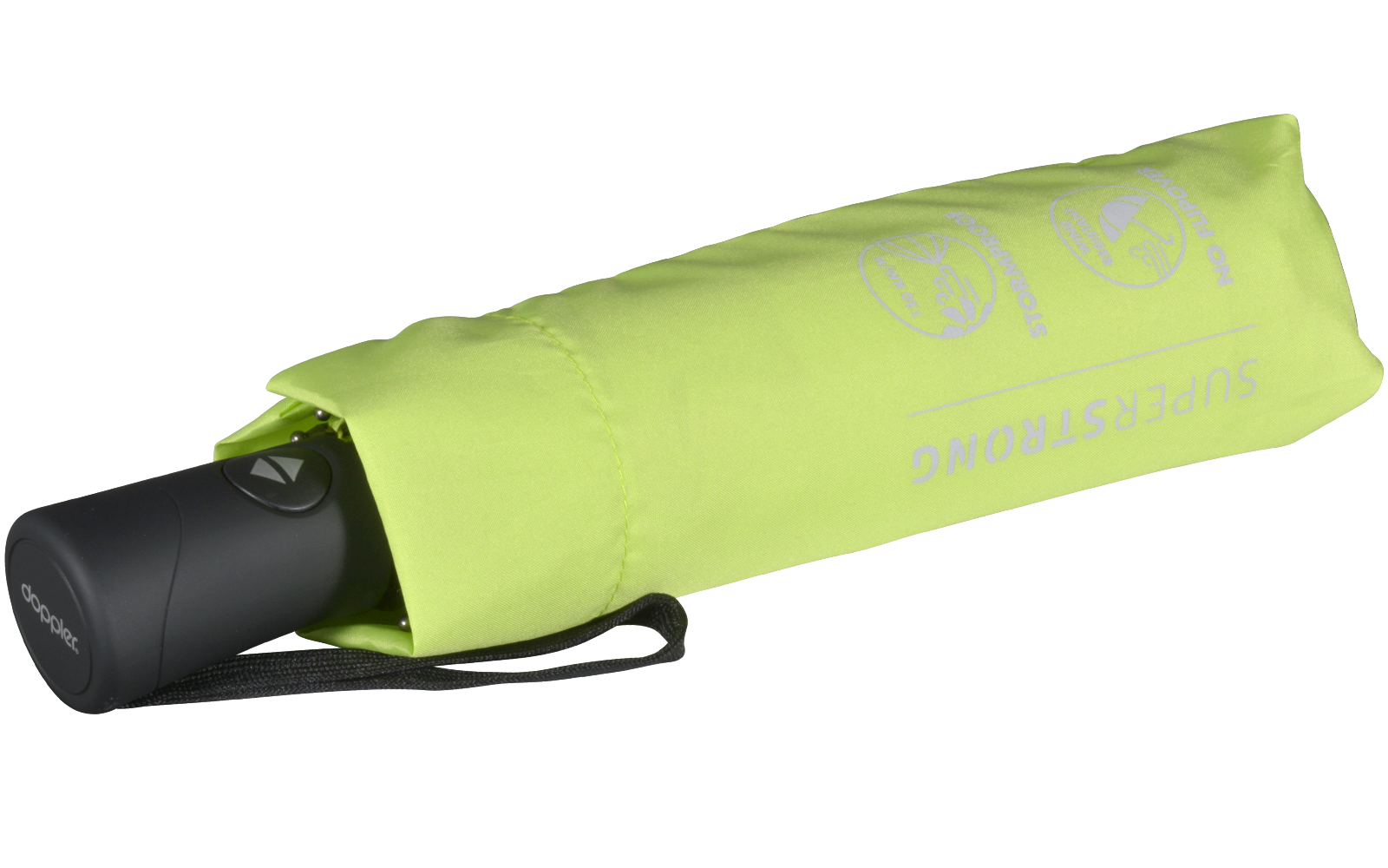Doppler Taschenschirm Fiber Magic Superstrong Auf-Zu-Automatik - lime