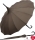 Regenschirm Sonnenschirm Long Pagode UV-Protection Cecile braun