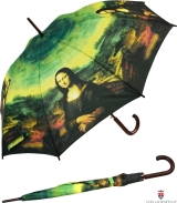 Regenschirm AC Schirm Long Leonardo da Vinci - Mona Lisa...