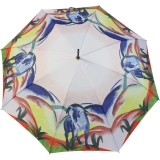 Regenschirm AC Schirm Long Franz Marc - Blaues Pferd UV-Protection
