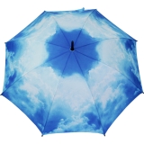 Regenschirm Automatik Schirm Long - Hamburger Himmel UV-Protection