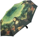 Taschenschirm Regenschirm Leonardo da Vinci - Mona Lisa...