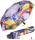 Taschenschirm Auf-Zu-Automatik Franz Marc - Blaues Pferd UV - Protection