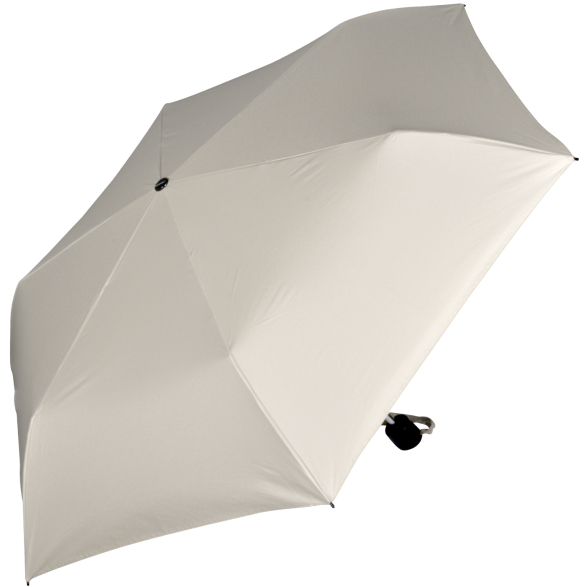 Knirps leichter Mini Sonnen-Regenschirm C.058 Manual mit UV- und Hitzeschutz - beige-black