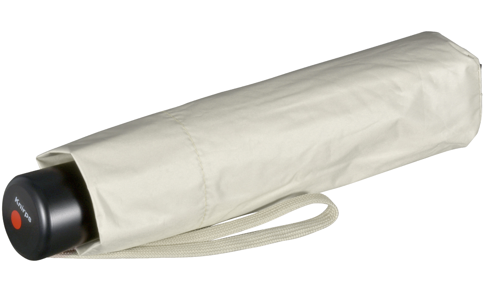 Knirps leichter Mini Sonnen-Regenschirm C.058 Manual mit UV- und Hitzeschutz - beige-silver