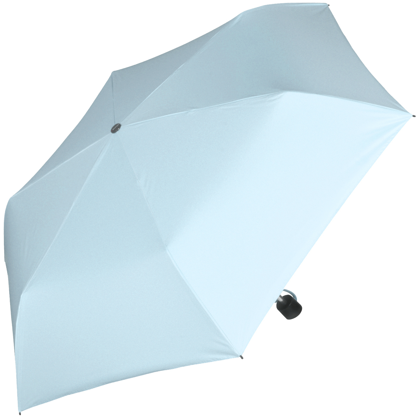 Knirps leichter Mini Sonnen-Regenschirm C.058 Manual mit UV- und Hitzeschutz - ice-black