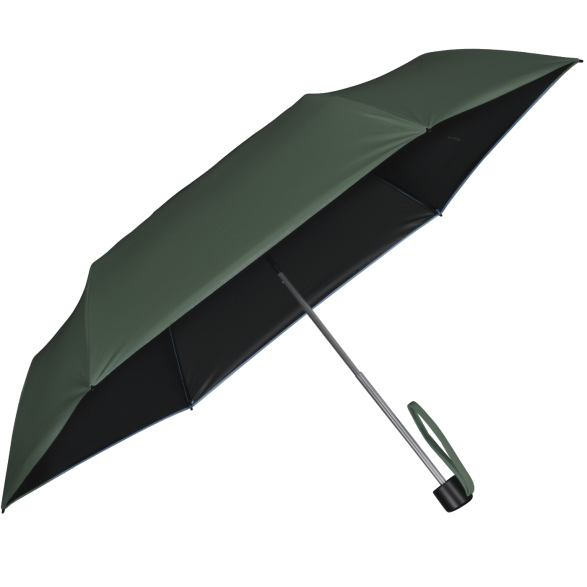 Knirps leichter Mini Sonnen-Regenschirm C.058 Manual mit UV- und Hitzeschutz - forest-black