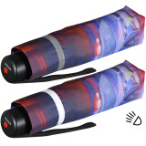 Knirps Kinder-Taschenschirm 4Kids reflective mit Reflexborte - Polizei