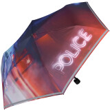 Knirps Kinder-Taschenschirm 4Kids reflective mit Reflexborte - Polizei