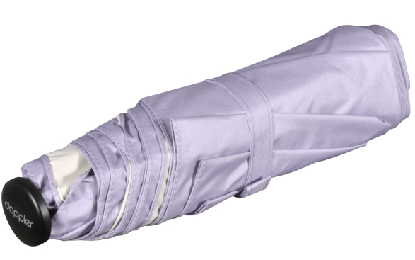 Doppler zero extrem leichter Mini Damen Taschenschirm UV-Schutz Ultra Sun - orchid lilac-ivory