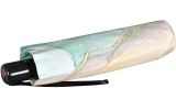 Knirps Taschenschirm Slim Duomatic Auf-Zu-Automatik mit UV- und Hitzeschutz - Gold Heatshield - Marbled