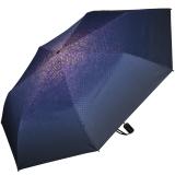 Knirps Taschenschirm Slim Duomatic Auf-Zu-Automatik mit UV- und Hitzeschutz - Gold Heatshield - Metallics
