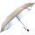 Knirps Taschenschirm Slim Duomatic Auf-Zu-Automatik mit UV- und Hitzeschutz - Silver Heatshield - Beige