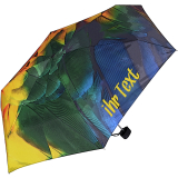 Taschenschirm Ultramini  | leicht und super kompakt  | 6 Streben aus Aluminium und Fiberglas | Individuell gestaltet