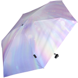 Knirps Taschenschirm Travel mit UV-Schutz mit irisierender Beschichtung - Shine