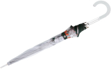 Doppler edler transparenter Regenschirm mit Automatik - Floral Dreams