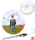 Doppler edler transparenter Regenschirm mit Automatik - Floral Dreams