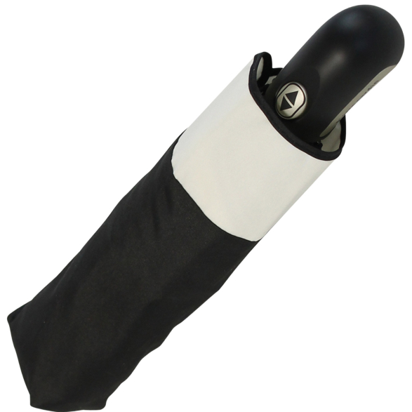 Damen Taschenschirm Pierre Cardin Auf-Zu-Automatik - Sunflower - schwarz-weiß - 2. Wahl
