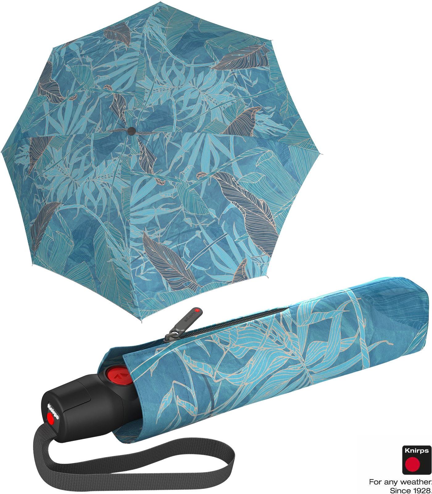 Knirps Taschenschirm T.200 Duomatic Monstera