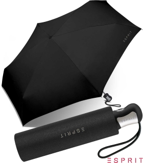 Esprit Regenschirm Mini Easymatic4 Auf-Zu Automatik schwarz